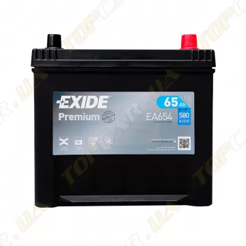 Акумулятор Exide Premium 65Ah JR+ 580A