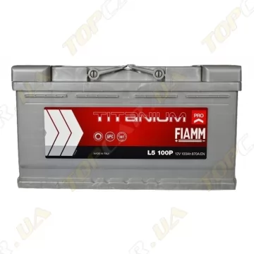 Акумулятор Fiamm Titanium Pro 100Ah R+ 870A