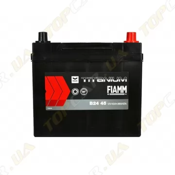 Акумулятор Fiamm Black Titanium 45Ah JR+ 360A