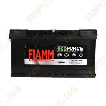 Акумулятор автомобільний Fiamm Ecoforce AGM 90Ah R+ 900A (EN)