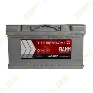 Акумулятор автомобільний FIAMM Titanium Pro 85Ah R+ 760A (низькобазовий)