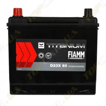 Акумулятор Fiamm Titanium Black 60Ah JL+ 540A (EN)