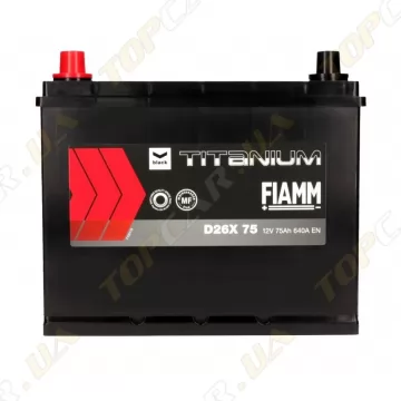 Акумулятор FIAMM Black Titanium 75AH JL+ 640A