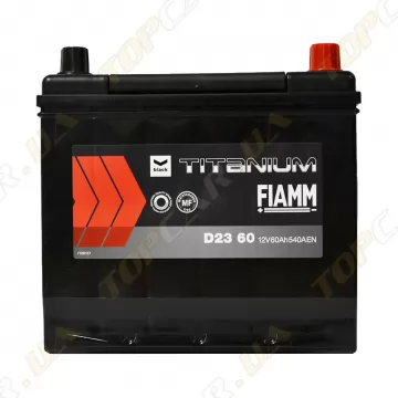 Акумулятор автомобільний Fiamm Titanium Black 60Ah JR+ 540A (EN)
