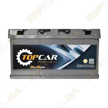 Акумулятор Topcar Premium 100Ah R+ 950A