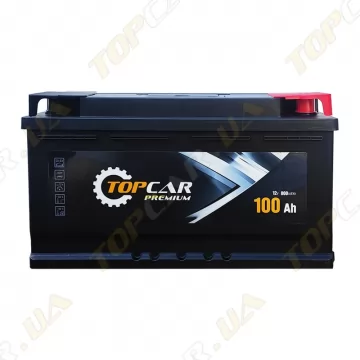 Акумулятор Topcar Korea 100Ah R+ 800A