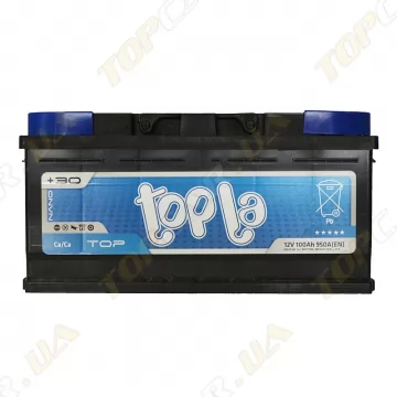 Акумулятор Topla TOP 100Ah R+ 950A (низькобазовий)