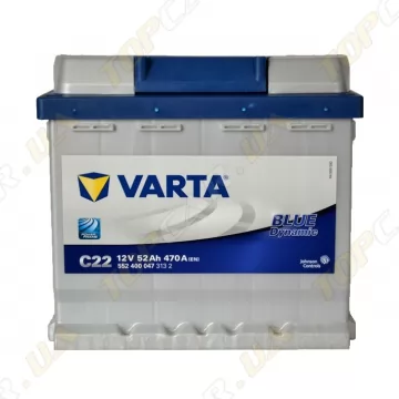 Акумулятор Varta Blue Dynamic 52Ah R+ 470A