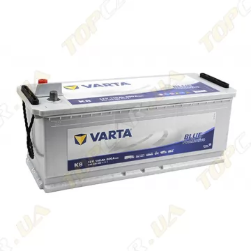 Вантажний акумулятор Varta Promotive Blue (K8) 140Ah L+ 800A (EN)
