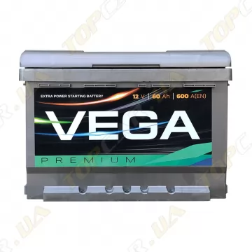 Акумулятор Vega 60Ah R+ 600A