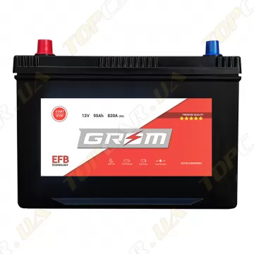 Акумулятор Grom Battery Sebang EFB 95Ah 820A JL+ (EN)