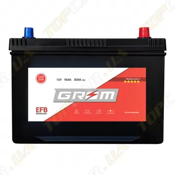 Акумулятор Grom Battery Sebang EFB 95Ah 820A JR+ (EN)