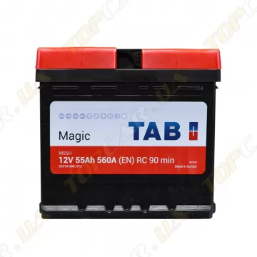 Автомобільний акумулятор TAB Magic 55Аh R+ 560A (En)